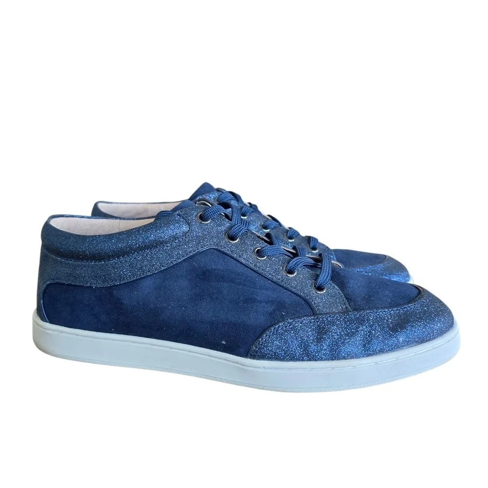 Antonio Melani Women's Navy and Blue Trainers